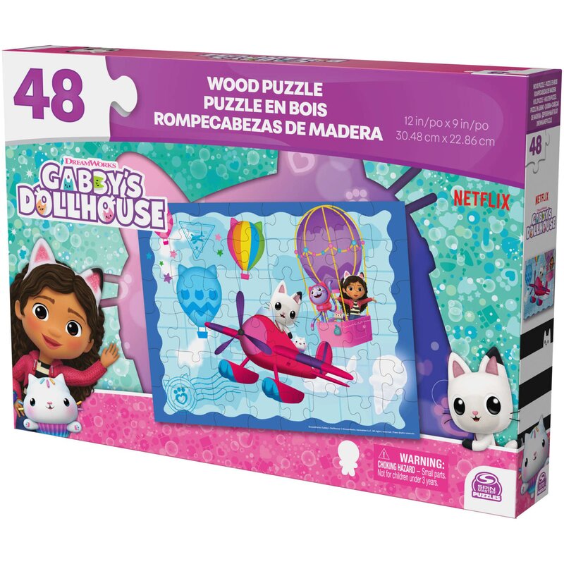 Puzzle SPIN MASTER Koci Domek Gabi 6067989 (48 elementów)