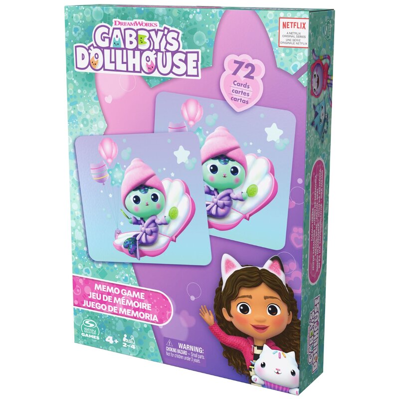 Gra logiczna SPIN MASTER Koci Domek Gabi Memory