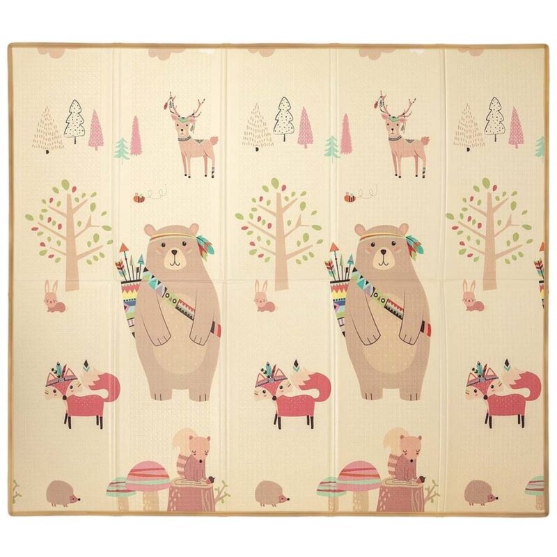 Mata piankowa MILLY MALLY Składana Play Woods T1