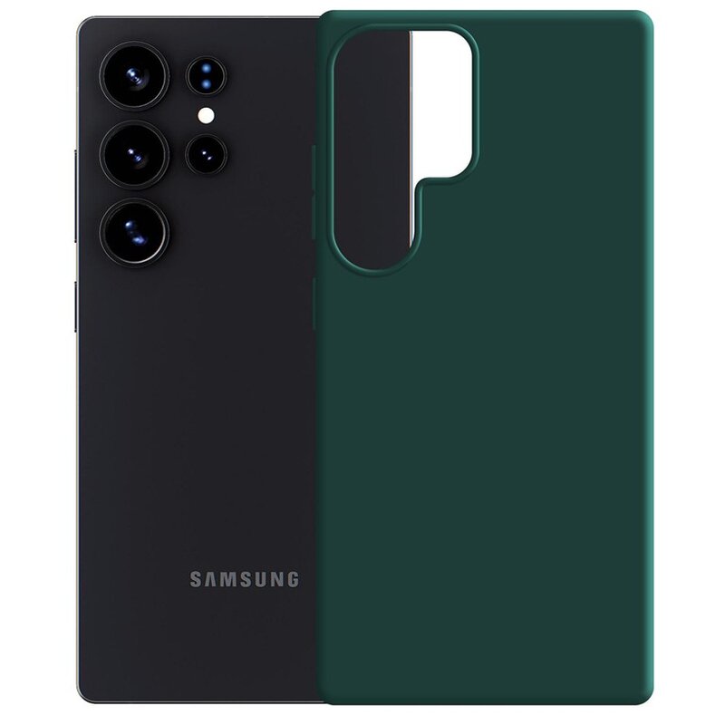 Etui 3MK Matt Guardx do Samsung Galaxy S25 Ultra Ciemnozielony