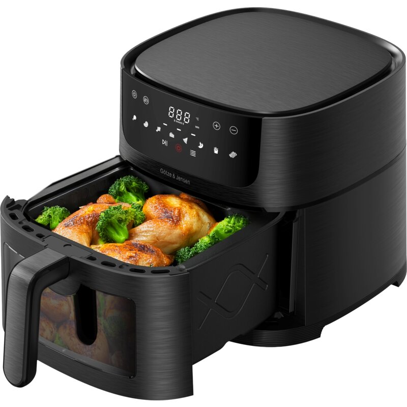 Air Fryer Frytkownica beztłuszczowa GÖTZE & JENSEN AF610K 6l 8 automatycznych programów