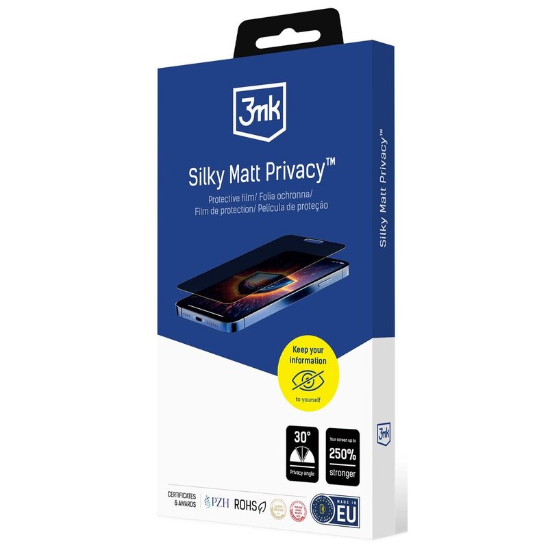Folia ochronna 3MK Silky Matt Privacy do Realme GT 7