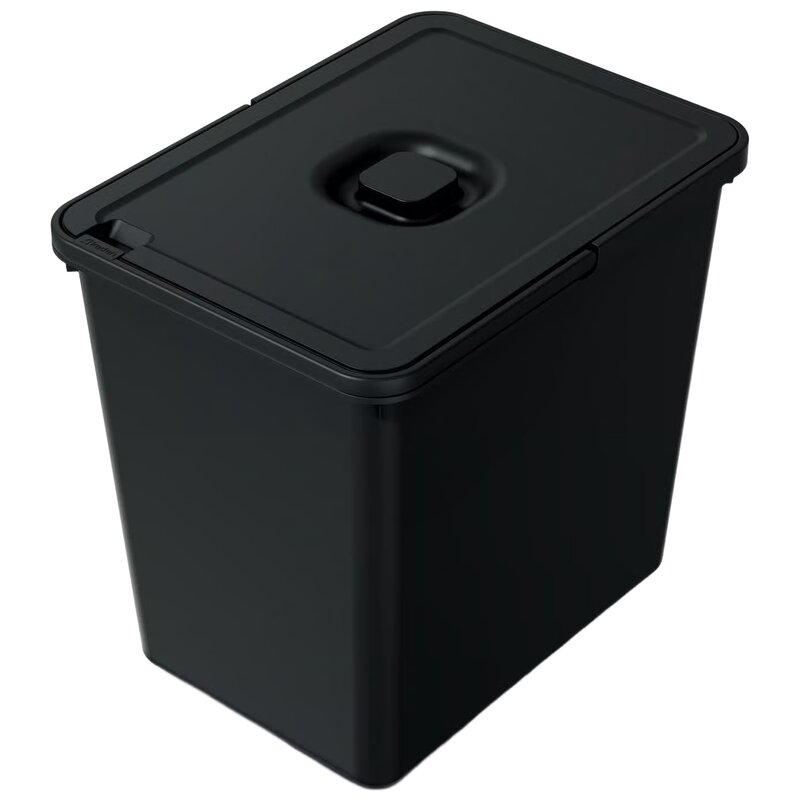 Kosz na śmieci KEDEN Systema Basic Flap NKS23W-S411 23L Czarny