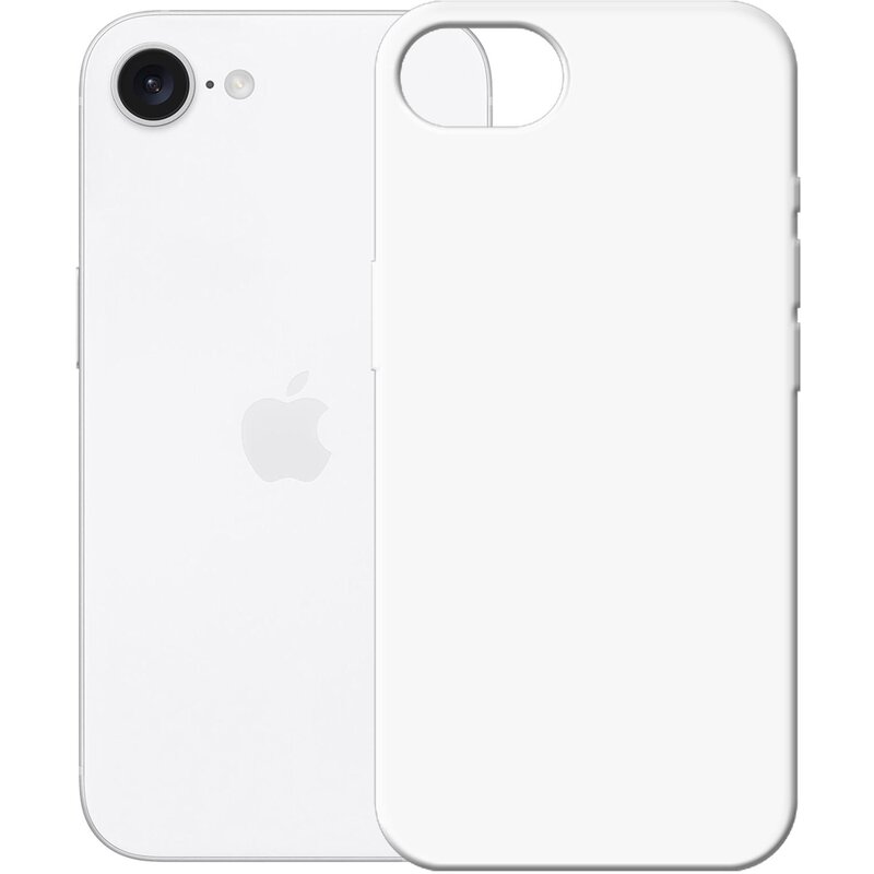 3mk Hardy MagSilicone White do iPhone 16E