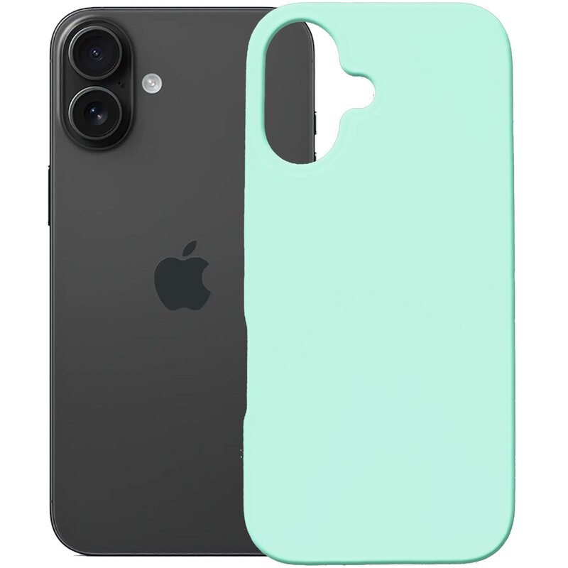 3mk Hardy MagSilicone Teal do iPhone 16 Turkusowy
