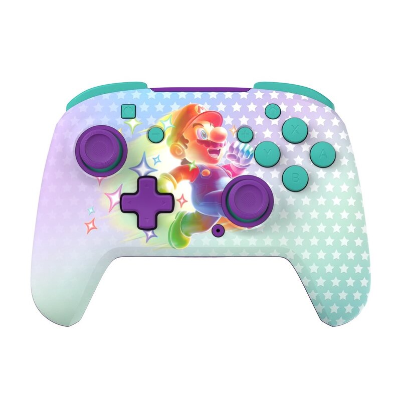 Kontroler TURTLE BEACH Nintendo Switch Rematch Invincible Mario Fioletowo-turkusowy