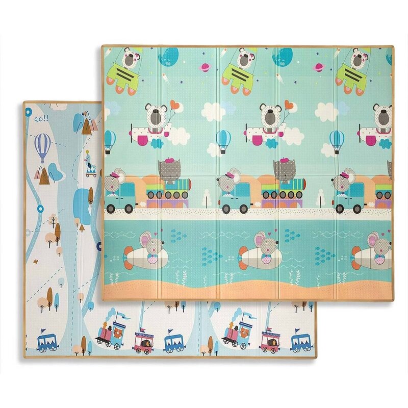 Mata piankowa MILLY MALLY Składana Play Circus and Travel T1