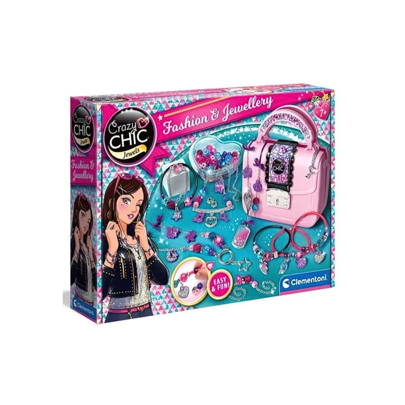 Zestaw kreatywny CLEMENTONI Crazy Chic Torebeczka 17651