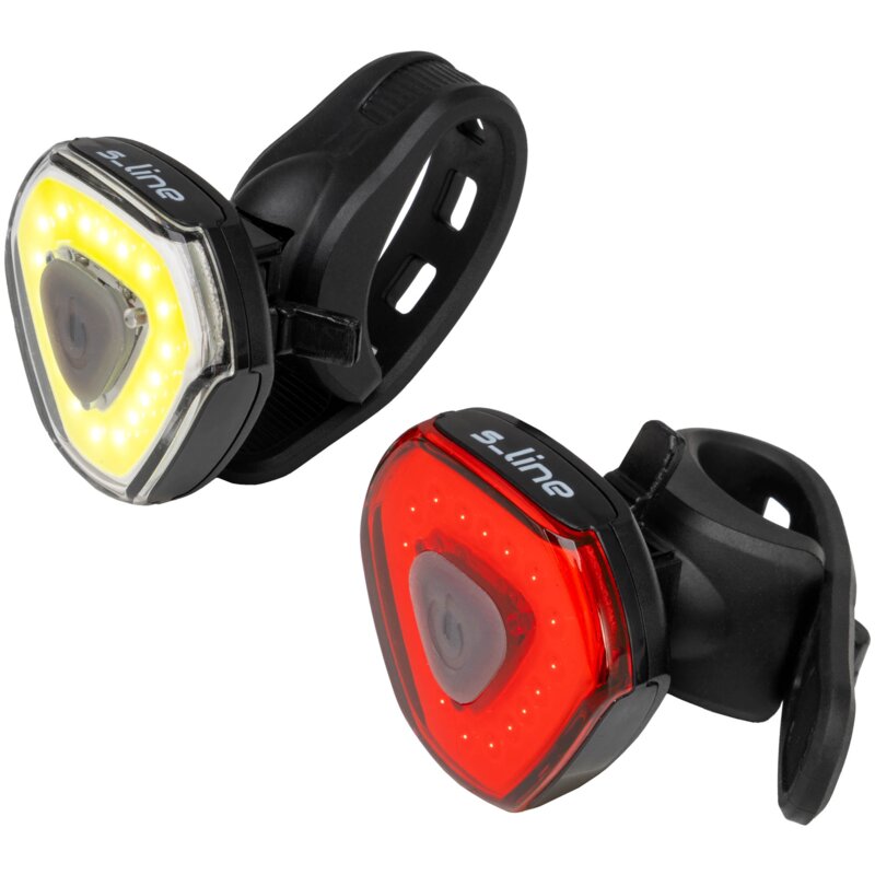 Zestaw lampek rowerowych S-LINE BL605