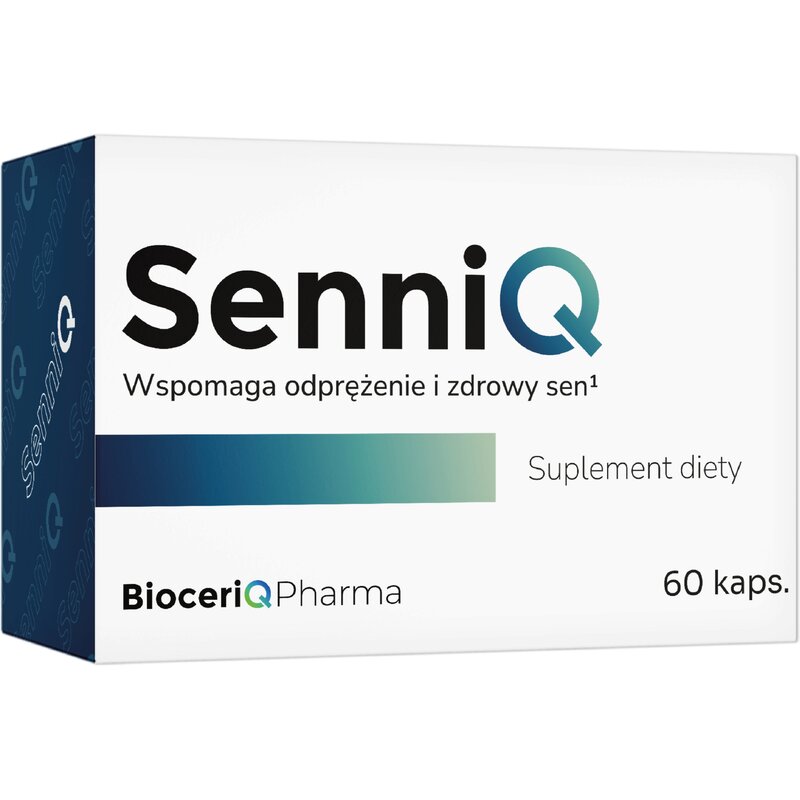 Suplement diety BIOCERIQ Senniq (60 kapsułek)