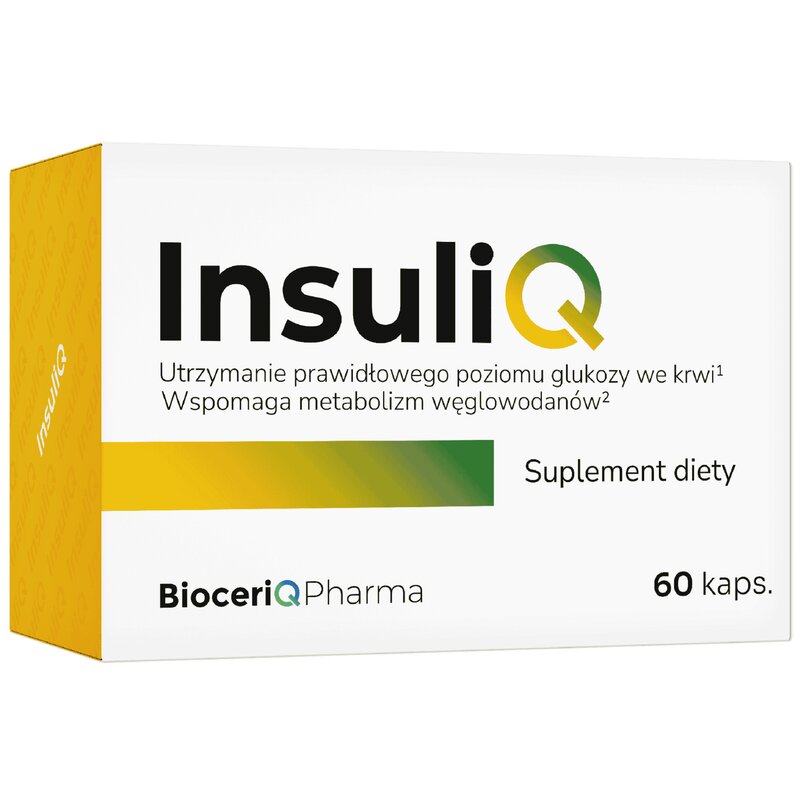 Suplement diety BIOCERIQ Insuliq (60 kapsułek)