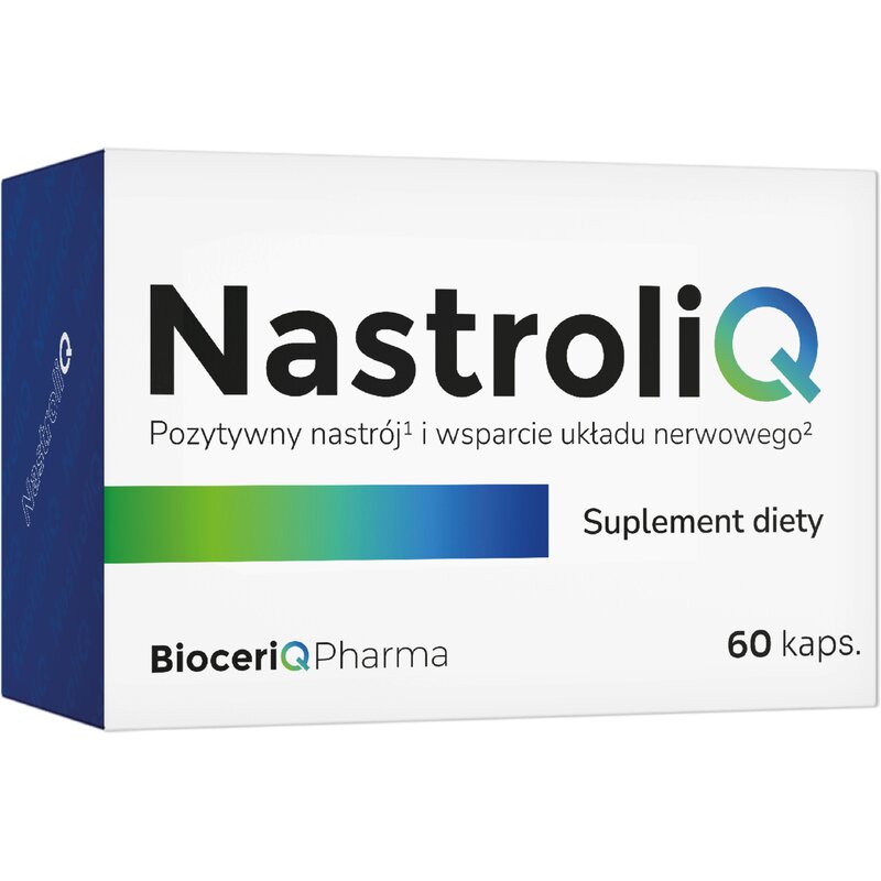 Suplement diety BIOCERIQ Nastroliq (60 kapsułek)