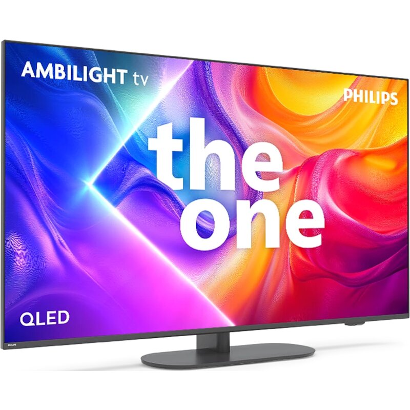 Telewizor PHILIPS 50PUS9010 50" QLED 4K 144Hz VRR Titan OS Ambilight x3 Dolby Atmos Dolby Vision HDMI 2.1
