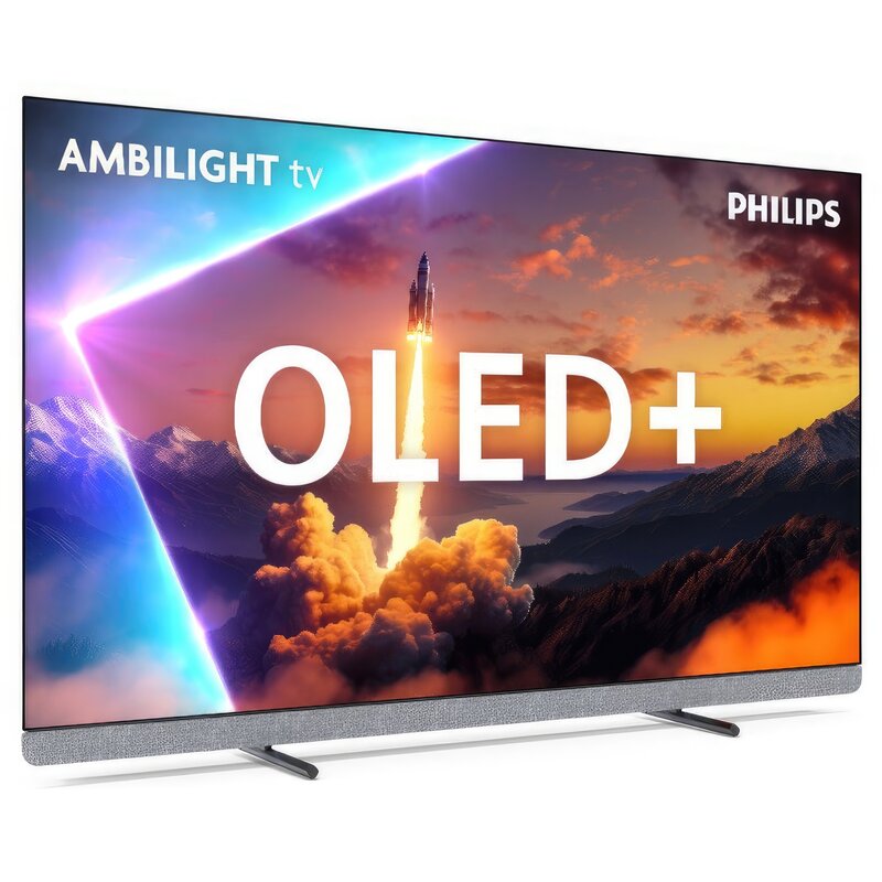 Telewizor PHILIPS 55OLED910 55" OLED+ 4K 144Hz VRR Google TV Ambilight x4 Dolby Vision Dolby Atmos HDMI 2.1