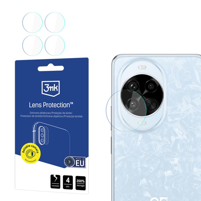 Szkło hybrydowe na obiektyw 3MK Lens Protection do Huawei Nova 14 Pro
