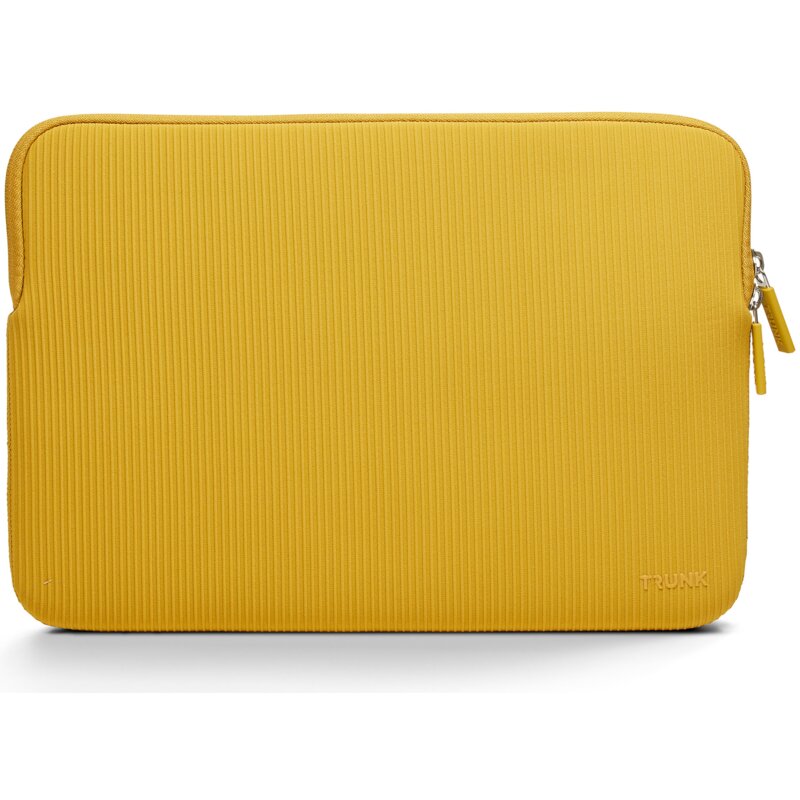 Etui na laptopa TRUNK Ribbed Velvet do Apple MacBook Pro 14 cali Żółty