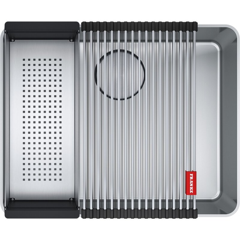 Zlewozmywak jednokomorowy FRANKE Mythos MYX 210-50 127.0624.561 Stal szczotkowana 41.2x51.2