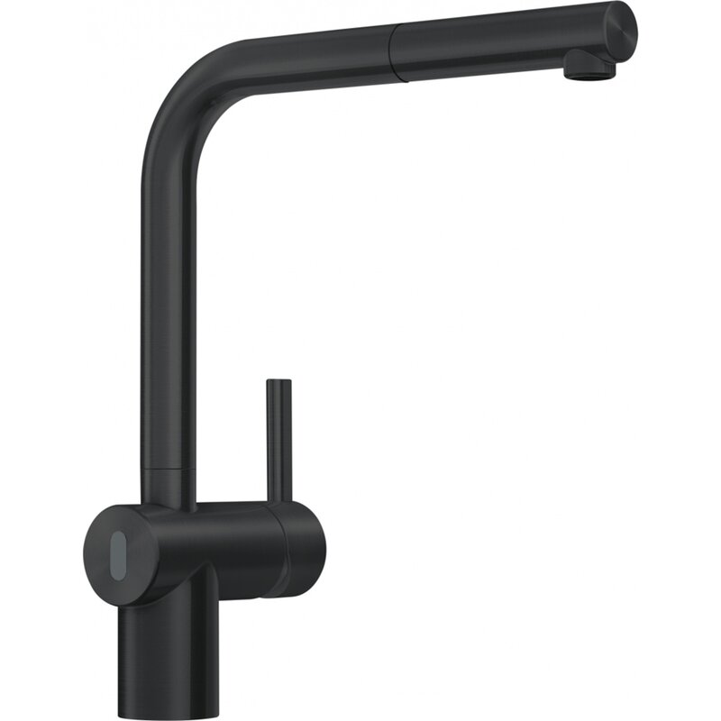 Franke Atlas Sensor Czarny Stal szlachetna