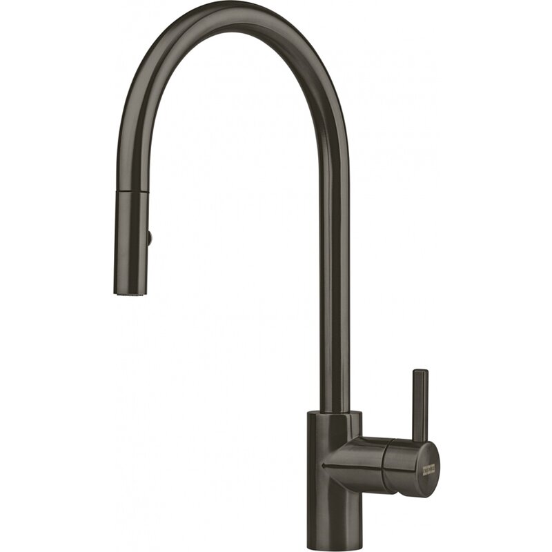 Bateria kuchenna stojąca FRANKE Eos Neo Pull-out spray z wyciąganą wylewką Antracyt 115.0628.256