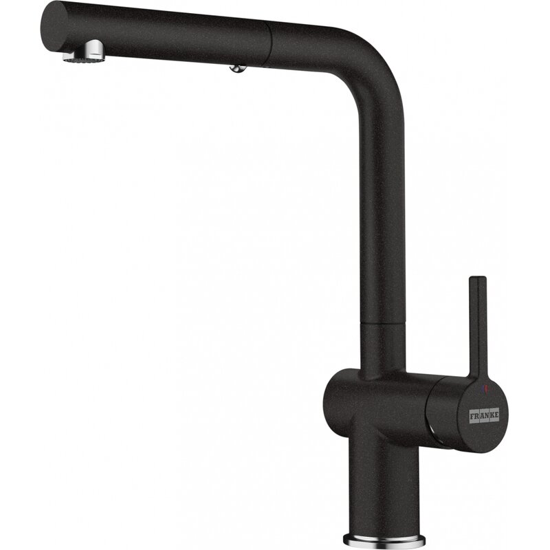 Bateria kuchenna stojąca FRANKE Active L Pull-out spray z wyciąganą wylewką Onyx/chrom 115.0653.384