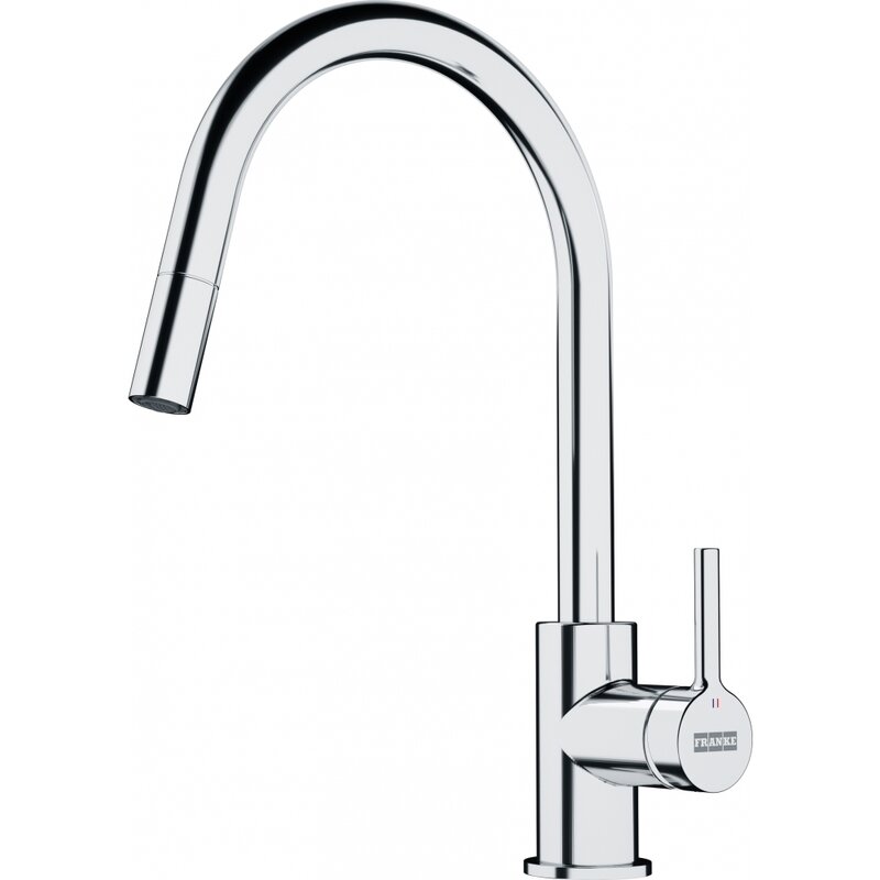 Bateria kuchenna stojąca FRANKE Lina J Pull-out z wyciąganą wylewką 115.0693.229 Chrom