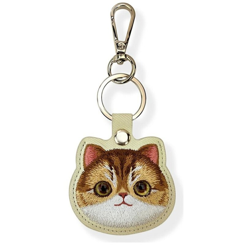 Brelok NIMMY Big Eyed Pet 2.0 Cat Khaki