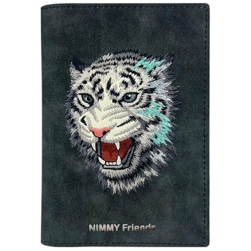 Portfel na dokumenty NIMMY Raptor Tiger Ciemnoszary