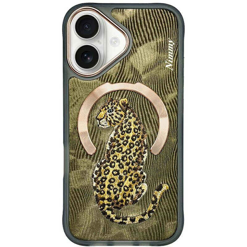 Etui NIMMY Magnetic Fantasy Animal MagSafe do Apple iPhone 16 Złoty