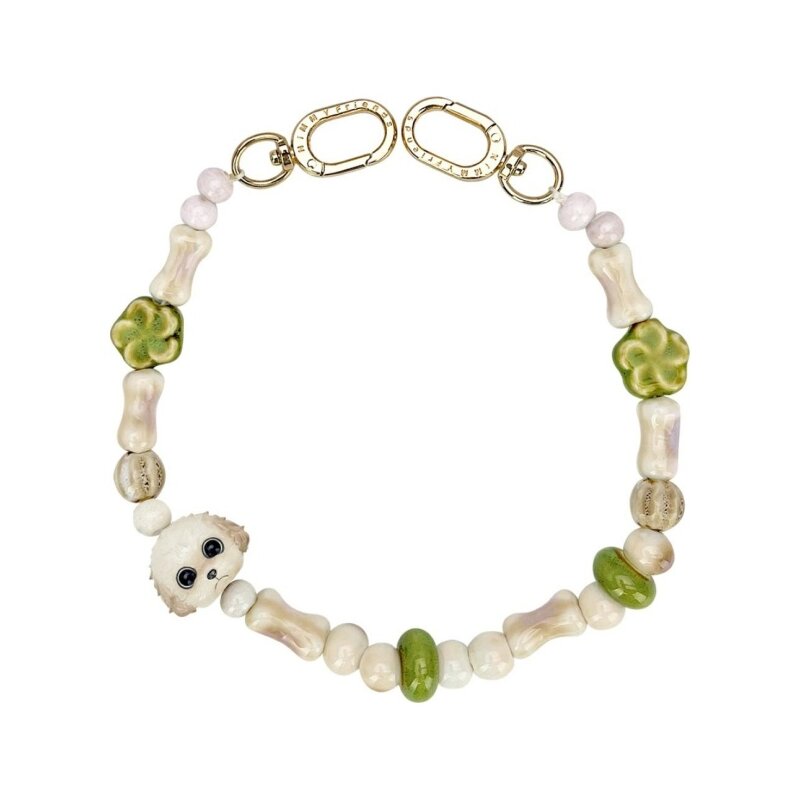 Zawieszka na torbę NIMMY New Big Eye Cute Pets 2.0 Brązowy