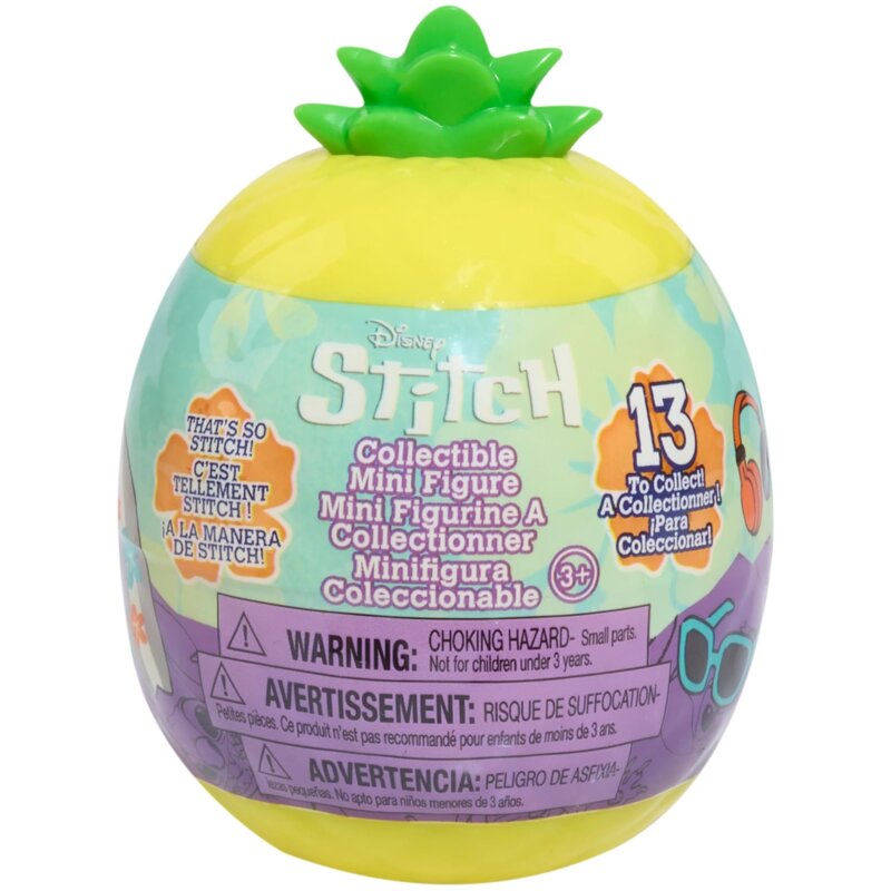 Disney Stitch That’s So Stitch Collectible Figures - Series 2, Mystery 2-inch Figurine, Blind Capsule
