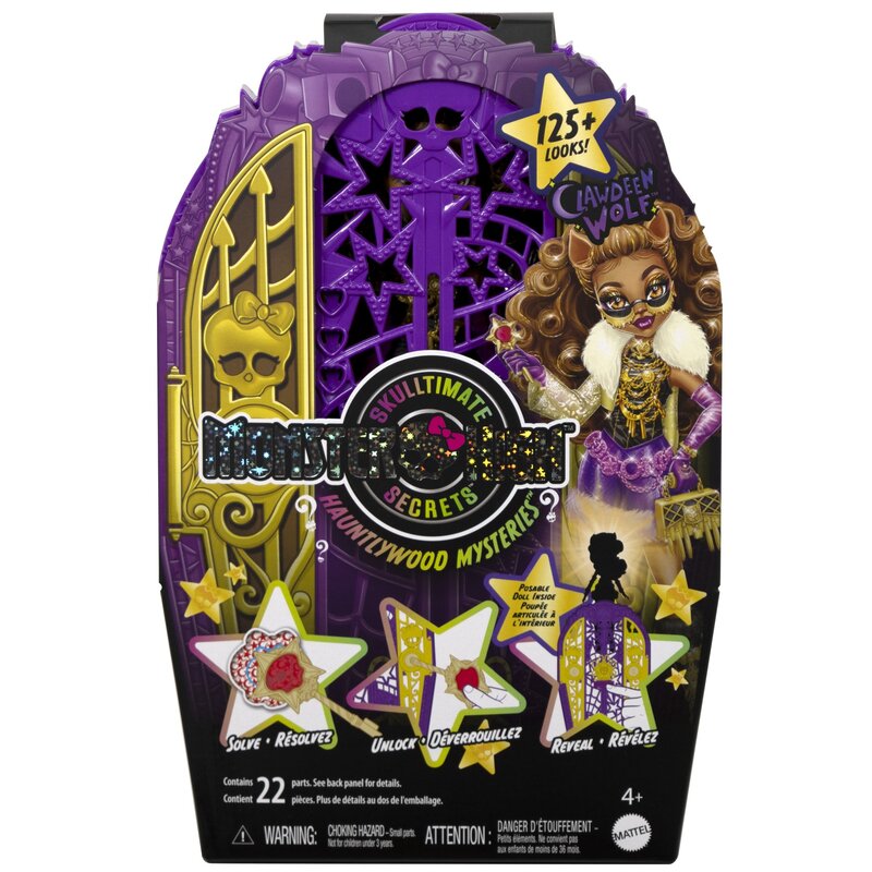 Lalka MONSTER HIGH Straszysekrety Clawdeen Wolf JBG80
