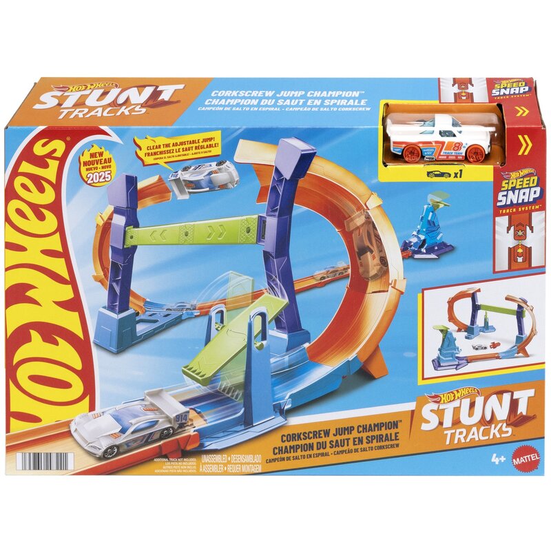 Tor Hot Wheels Mistrzowski skok na pętli JFH36