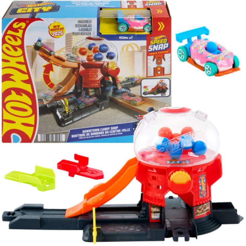 Tor Hot Wheels City Sklepik Guma balonowa JBM62
