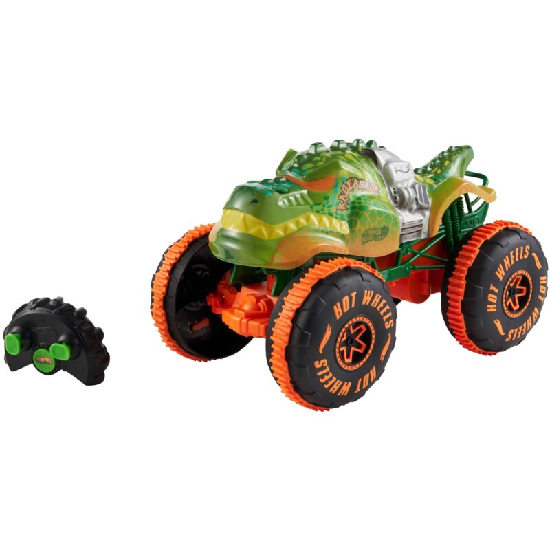 Samochód zdalnie sterowany Hot Wheels Monster Trucks Rageasaur JBH03