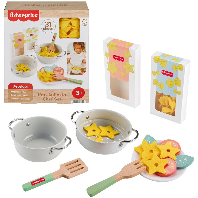 Zabawka makaron szefa kuchni FISHER PRICE JFG14