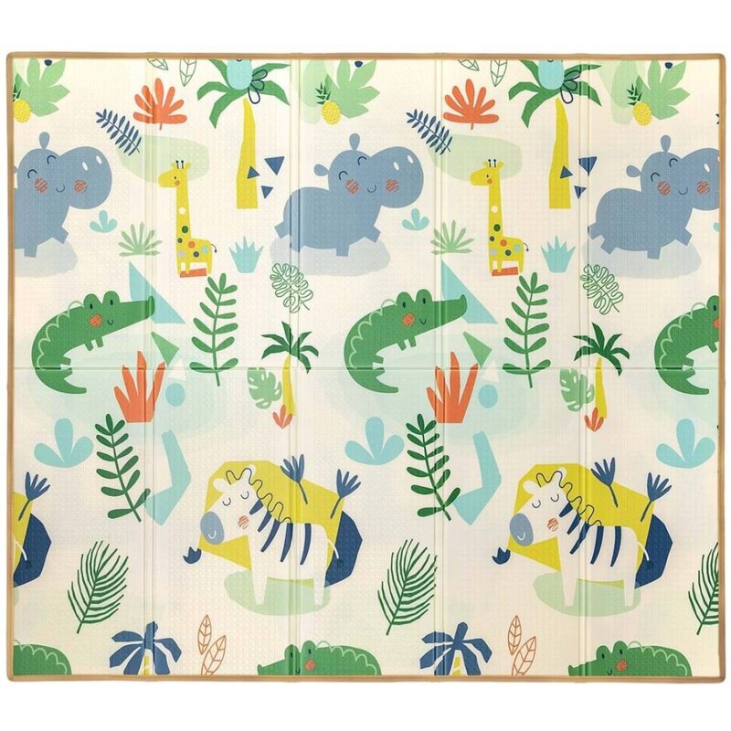 Mata piankowa MILLY MALLY Składana Play Savanna and Tree T1