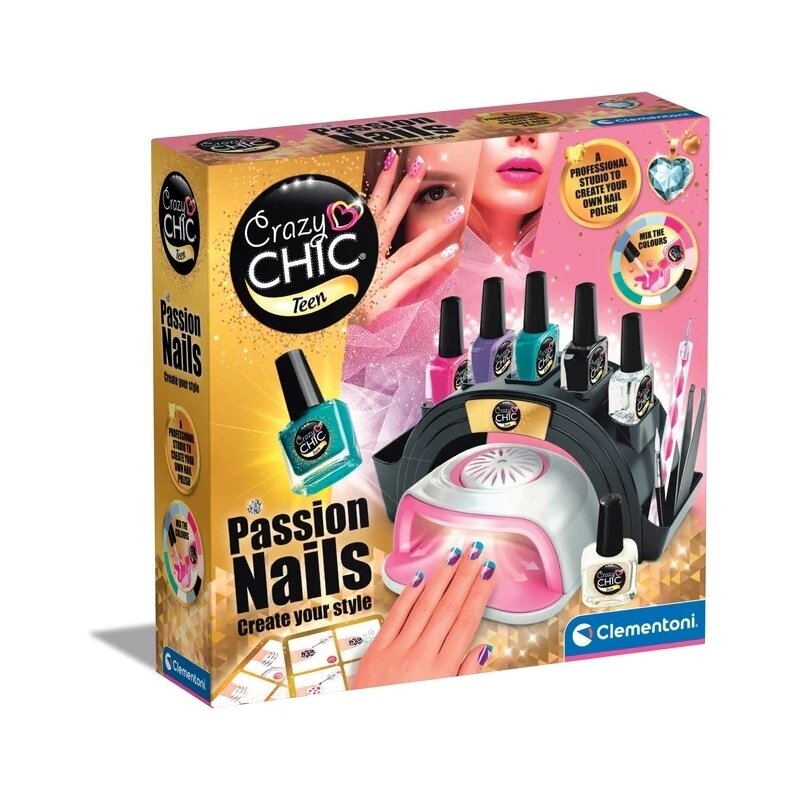 Zabawka CLEMENTONI Zestaw kreatywny do Makijażu Crazy Chic Super Star Make Up