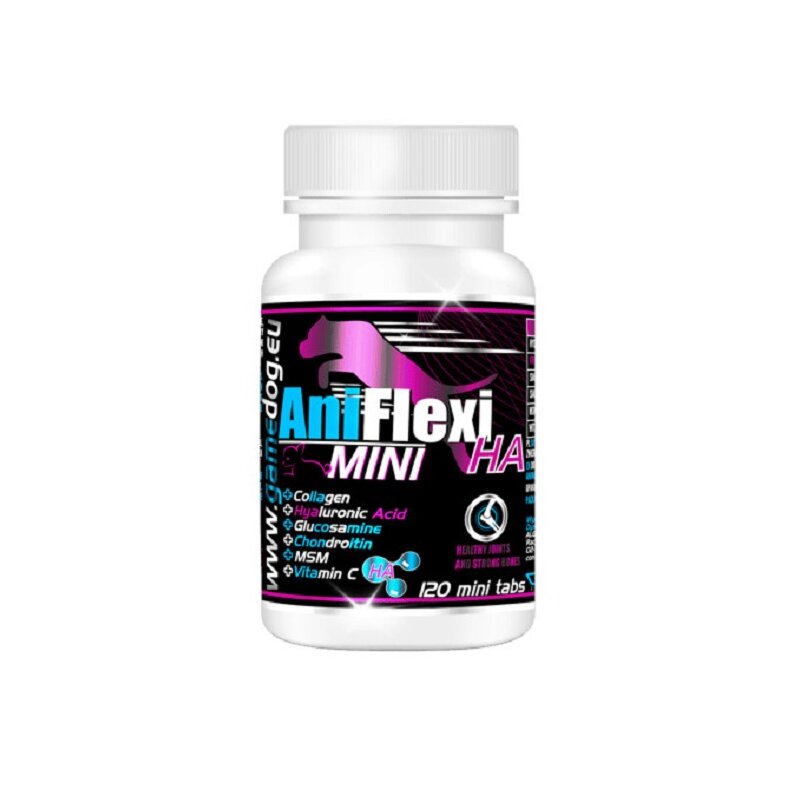 Suplement dla psa GAME DOG AniFlexi HA Mini (120 kapsułek)