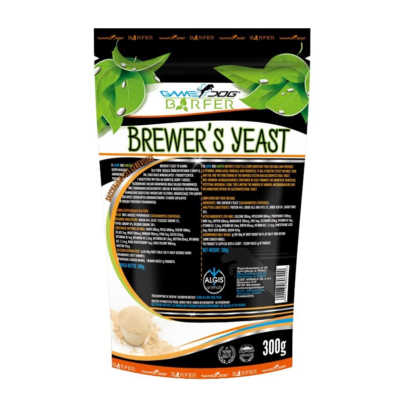 Suplement dla psa GAME DOG Barfer Brewer’s Yeast 300 g