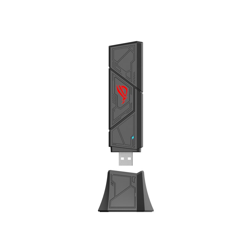 Karta sieciowa ASUS ROG USB-BE92 USB-A, Zewnętrzna, 2.4 / 5 / 6 GHz