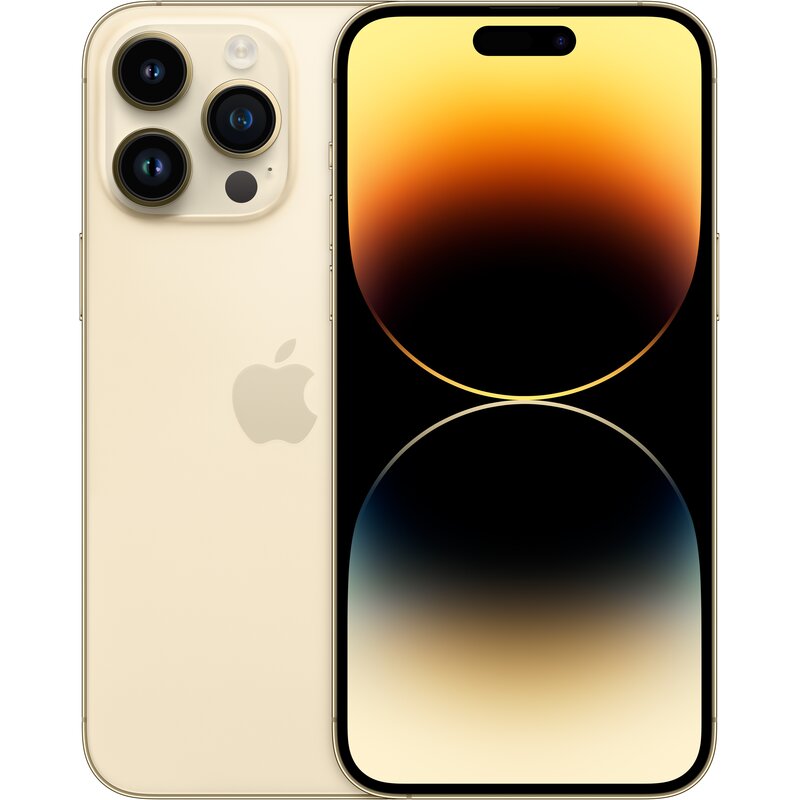 Smartfon APPLE iPhone 14 Pro Max (odnowiony, nieaktywowany) 5G 128GB 6.7'' 120Hz Złoty (CPO) 2x eSIM