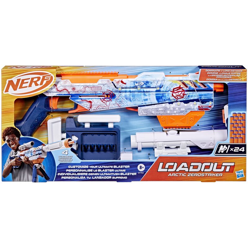 Wyrzutnia NERF Loadout Arctic Zerostriker G17634N0