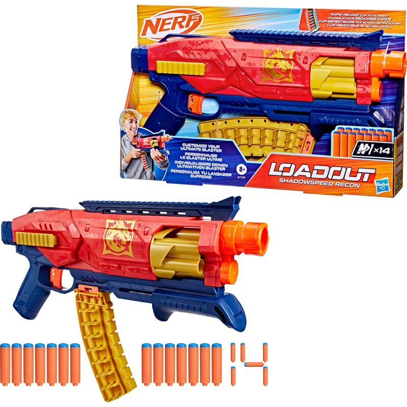 Wyrzutnia NERF Loadout Shadow Speed Recon G17594N0