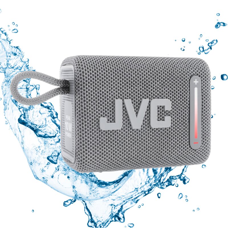 Głośnik mobilny JVC XS-E114G Radio FM Szary