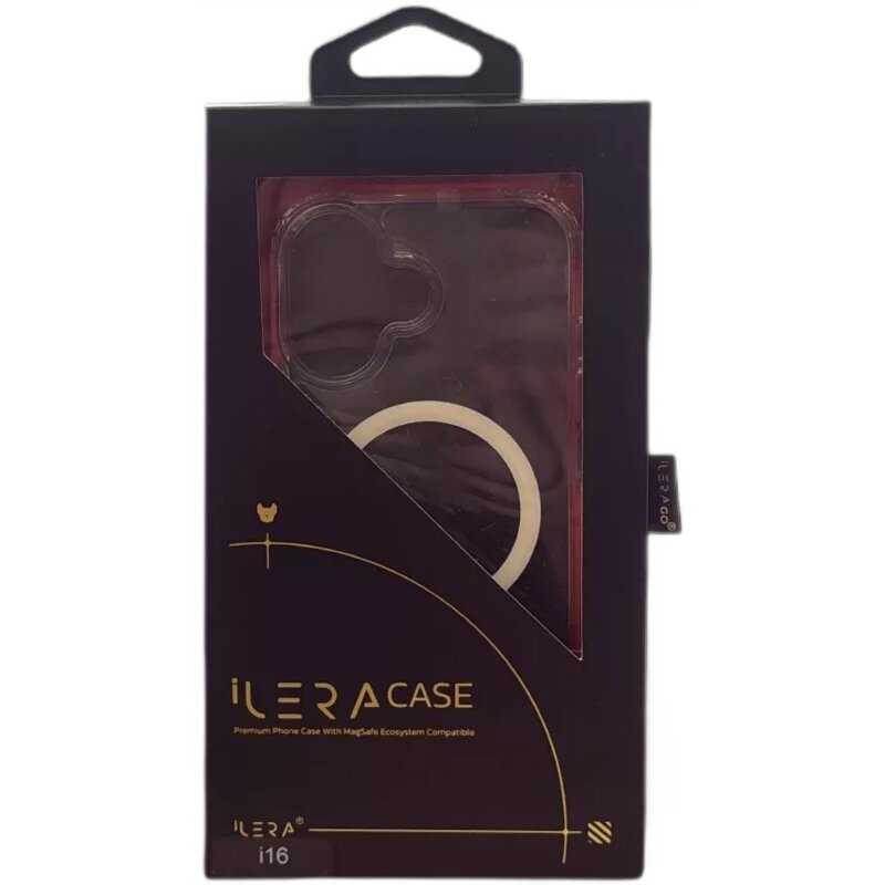 Etui ILERA Go Clear MagSafe do Apple iPhone 16 Przezroczysty