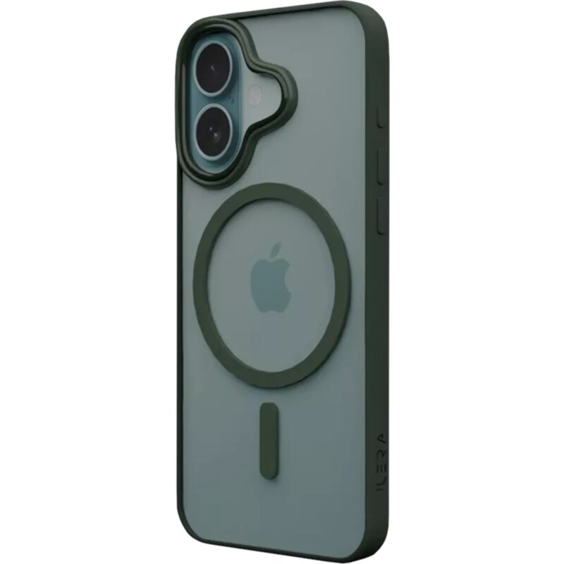 Etui ILERA Go ColorAnt Clear MagSafe do Apple iPhone 16 Zielony