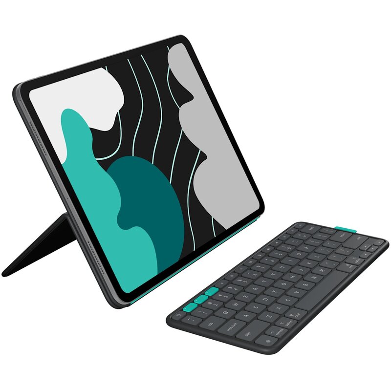 Etui z klawiaturą LOGITECH Flip Folio do iPad Pro 13 cali (M4) i Air (M2 M3) Grafitowy