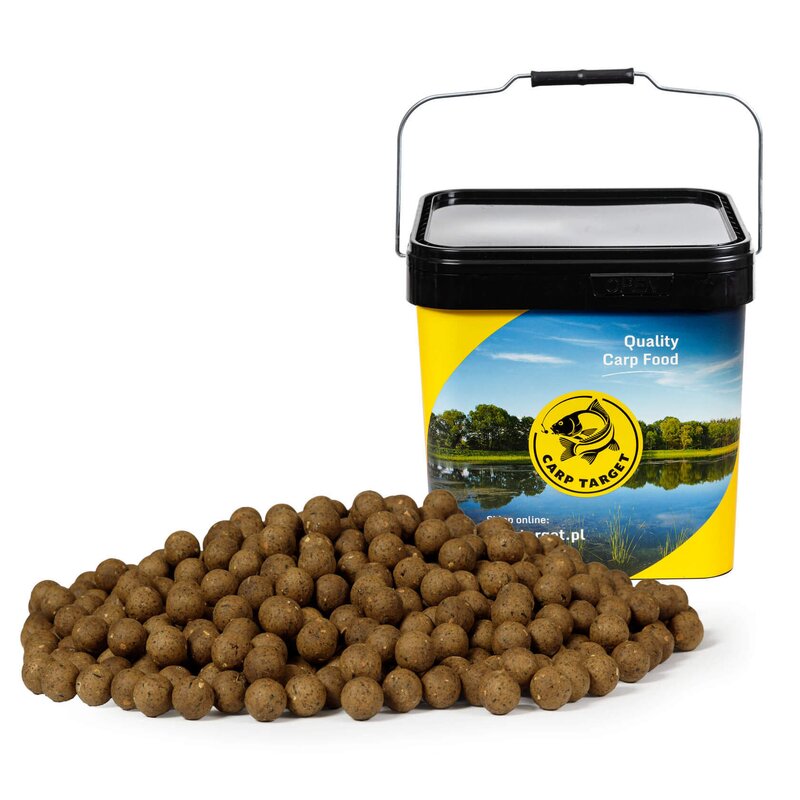 Kulki proteinowe CARP TARGET Squid 20 mm (10 kg) + Wiadro 17 l