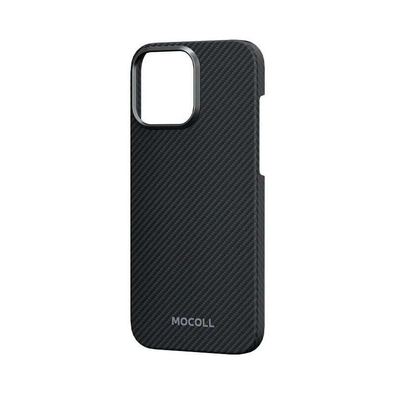 Etui MOCOLL Bulletproof Aramid Fiber Magnetic do Apple iPhone 16 Pro Max Czarny