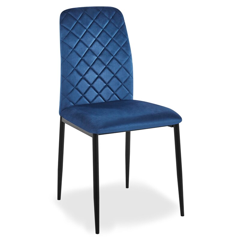 Krzesło EHOKERY Maverik Velvet Granatowy